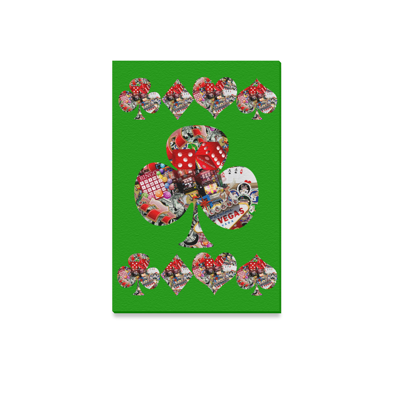 Club Playing Card Shape - Las Vegas Icons 