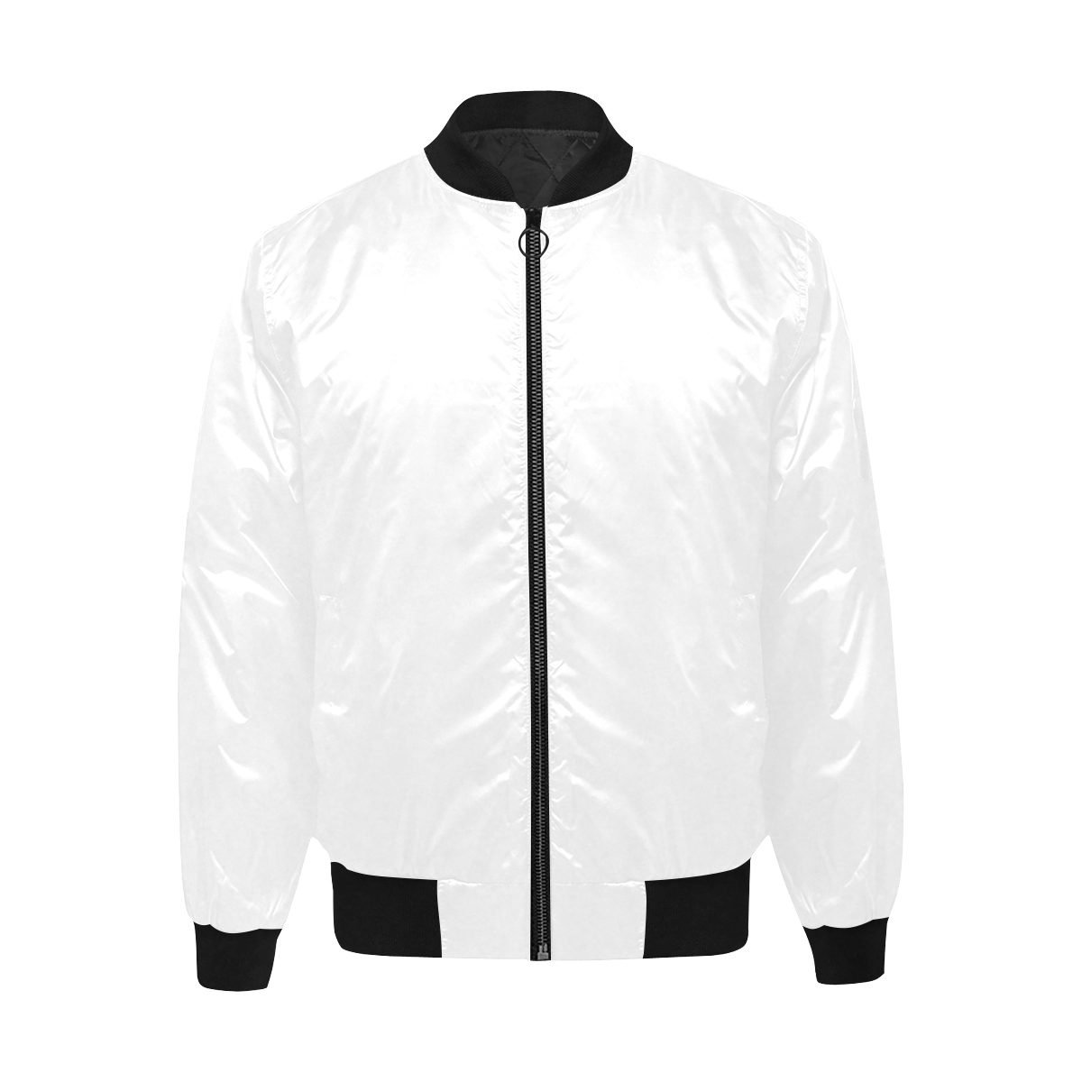 All Over Print Quilted Bomber Jacket for Men (Model H33)