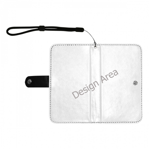 Flip Leather Purse for Mobile Phone/Large (Model 1703)