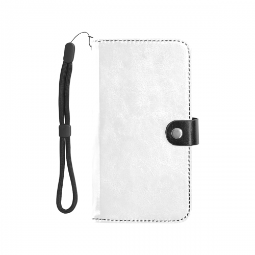Flip Leather Purse for Mobile Phone/Large (Model 1703)