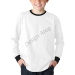 Kids' Rib Cuff Long Sleeve T-shirt (Model T64)