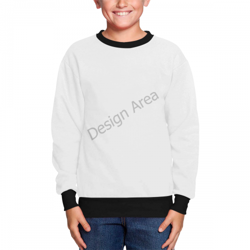 Kids' All Over Print Sweatshirt (Model H37)