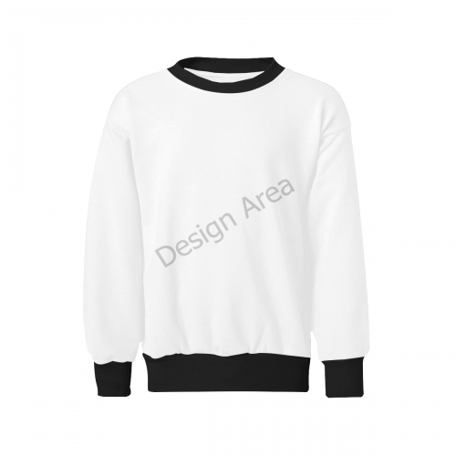 Kids' All Over Print Sweatshirt (Model H37)