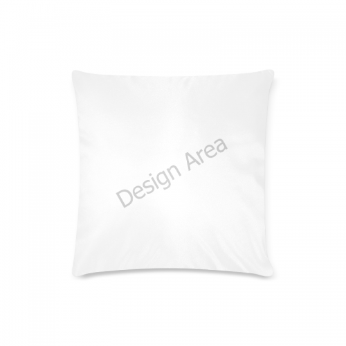 Custom Zippered Pillow Case 16"x16"(Twin Sides)