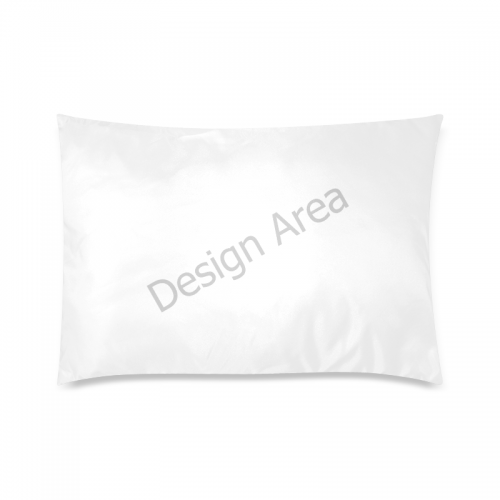 Custom Zippered Pillow Case 20"x30"(Twin Sides)