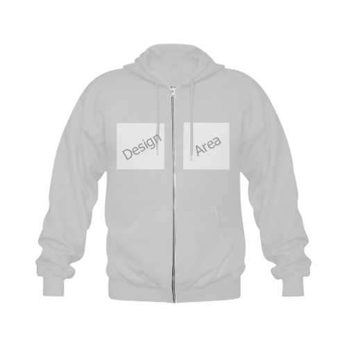 Gildan Full Zip Hooded Sweatshirt (Model H02)