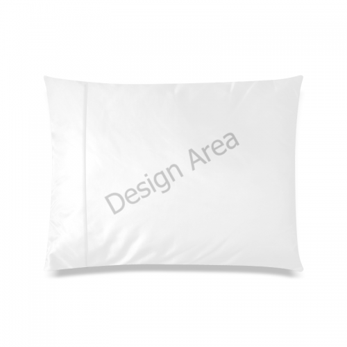 Custom Zippered Pillow Case 20"x26"(Twin Sides)