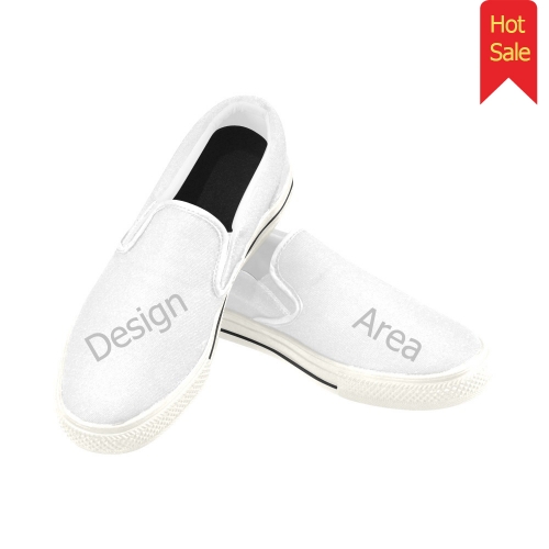 Men's Slip-on Canvas Shoes (Model 019)