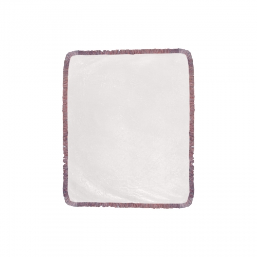 Ultra-Soft Fringe Blanket 30"x40" (Mixed Pink)