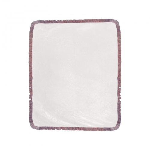 Ultra-Soft Fringe Blanket 50"x60" (Mixed Pink)