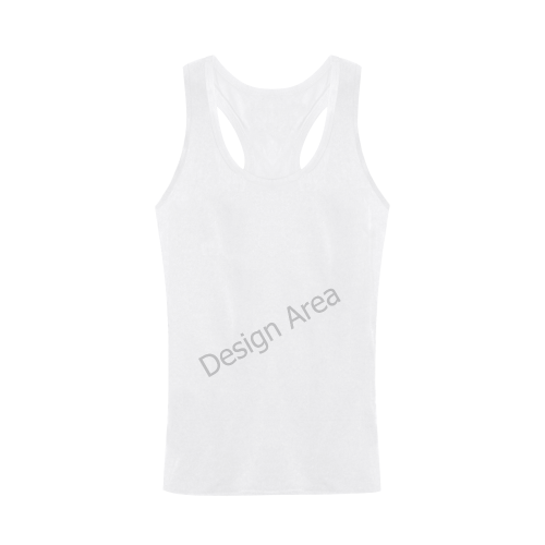 Plus-size Men's I-shaped Tank Top (Model T32)