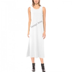 Phaedra Sleeveless Open Fork Long Dress (Model D08)