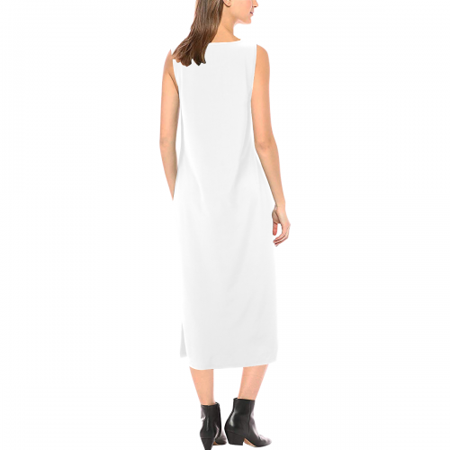 Phaedra Sleeveless Open Fork Long Dress (Model D08)