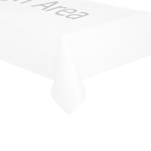 Cotton Linen Tablecloth 60"x120"