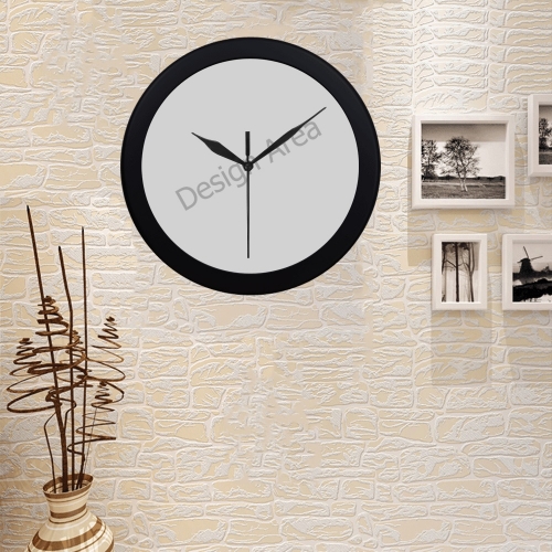 Circular Plastic Wall clock