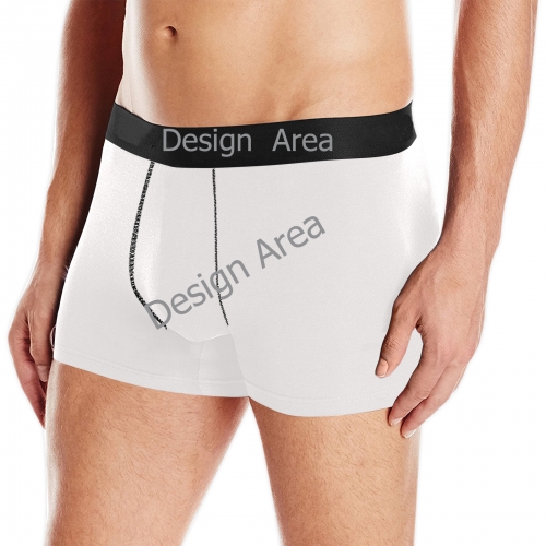 Men's Boxer Briefs w/ Custom Waistband (Merged Design) (Model L10)