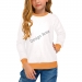 Girls' All Over Print Crew Neck Sweater (Model H49)