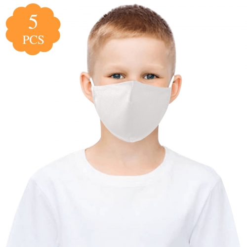 3D Mouth Mask with Drawstring (Pack of 5 & 10 Filters Included) (Model M04)
