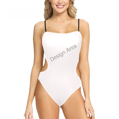 Spaghetti Strap Cut Out Sides Swimsuit (Model S28)