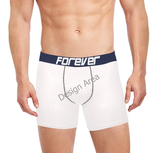 Men's Boxer Briefs with Custom Inner Pocket & Waistband (Model L34)