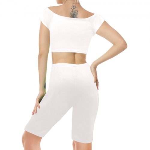 Women's Crop Top Yoga Set