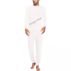 Men's All Over Print Pajama Set with Custom Cuff