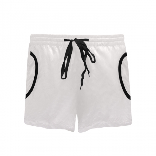 Women's Mid-Length Board Shorts (Model L55)