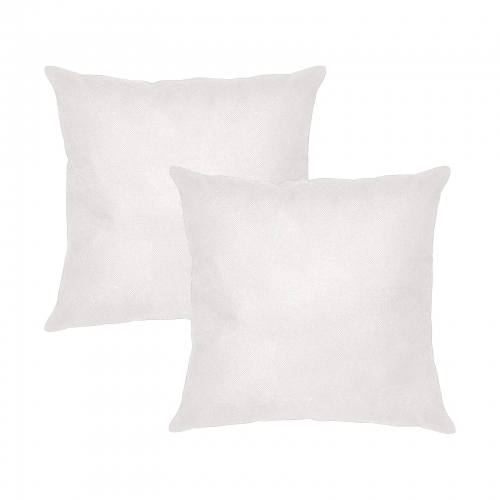 Linen Zippered Pillowcase 18"x18"(One Side&Pack of 2)