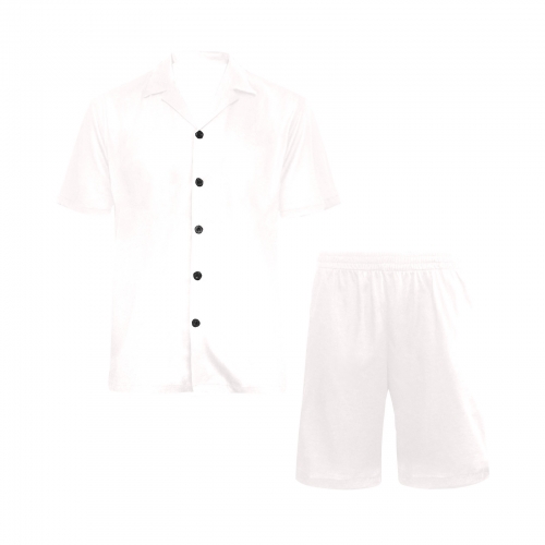 Men's V-Neck Short Pajama Set