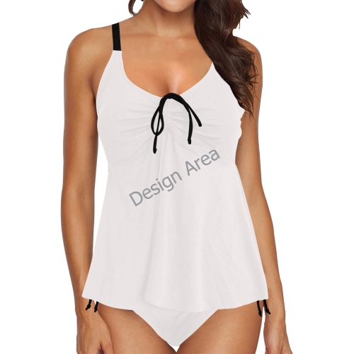 Chest Drawstring Swim Dress (Model S30)