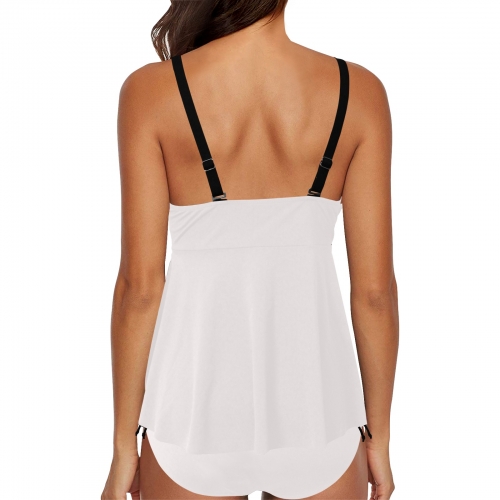 Chest Drawstring Swim Dress (Model S30)