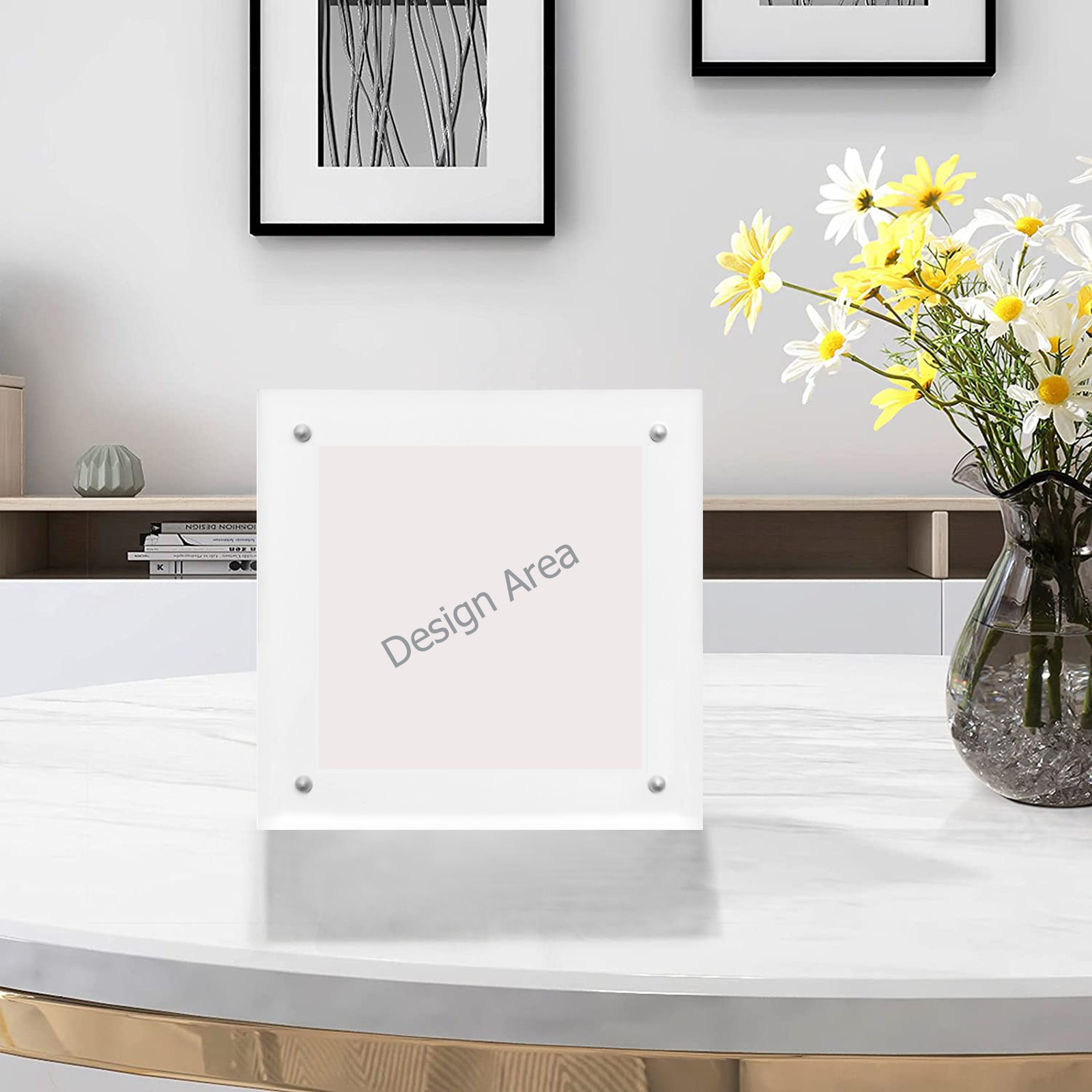 Acrylic Photo Frame 5"x5"