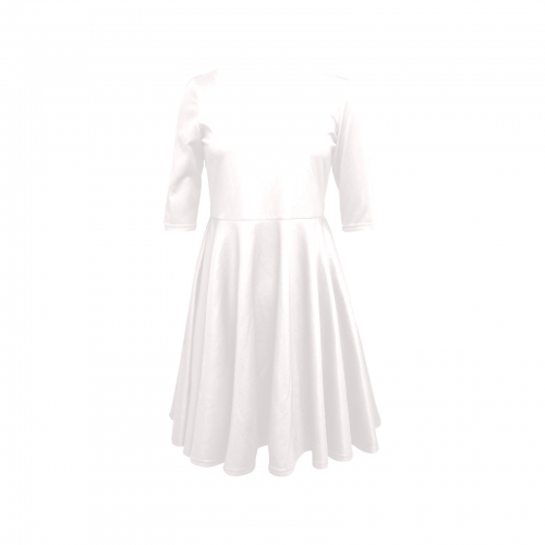 Half Sleeve Skater Dress (Model D61)