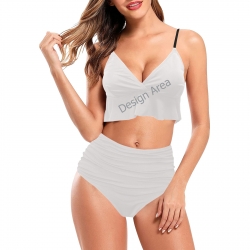 Ruffle Hem Bikini Swimsuit (Model S35)