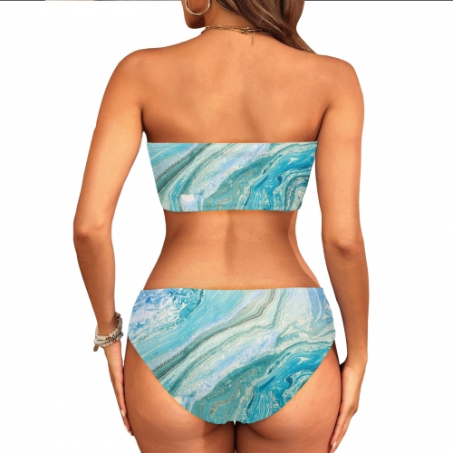 Chest Wrap Bikini Swimsuit (Model S36)