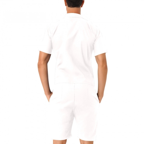 Men's Short Sleeve Jumpsuit
