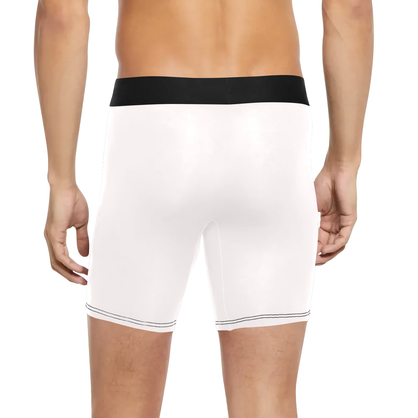 Men's Long Leg Boxer Briefs (Model L67)