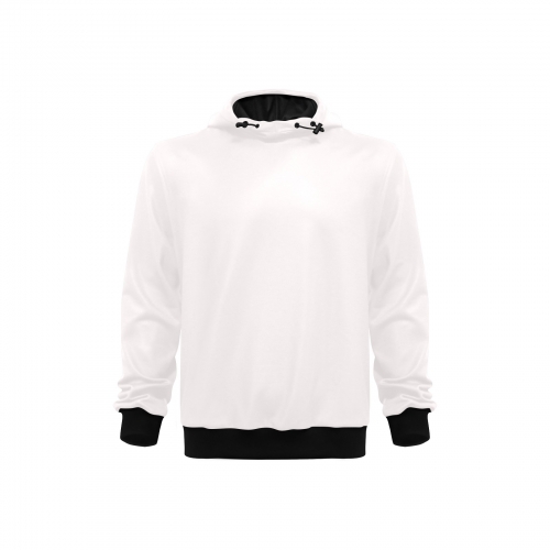 High Neck Pullover Hoodie for Men (Model H24)