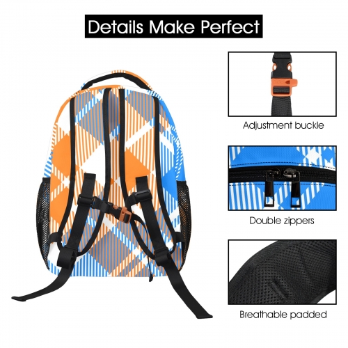17-inch All Over Print Casual Backpack