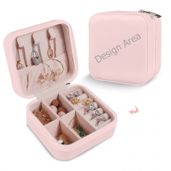 Custom Printed Travel Jewelry Box