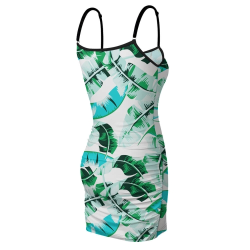 Ladies sling leather dress