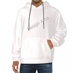 Men's Flannel Hoodie (Model H63)