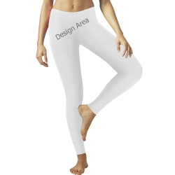 Women's Low Rise Leggings (Invisible Stitch) (Model L05)