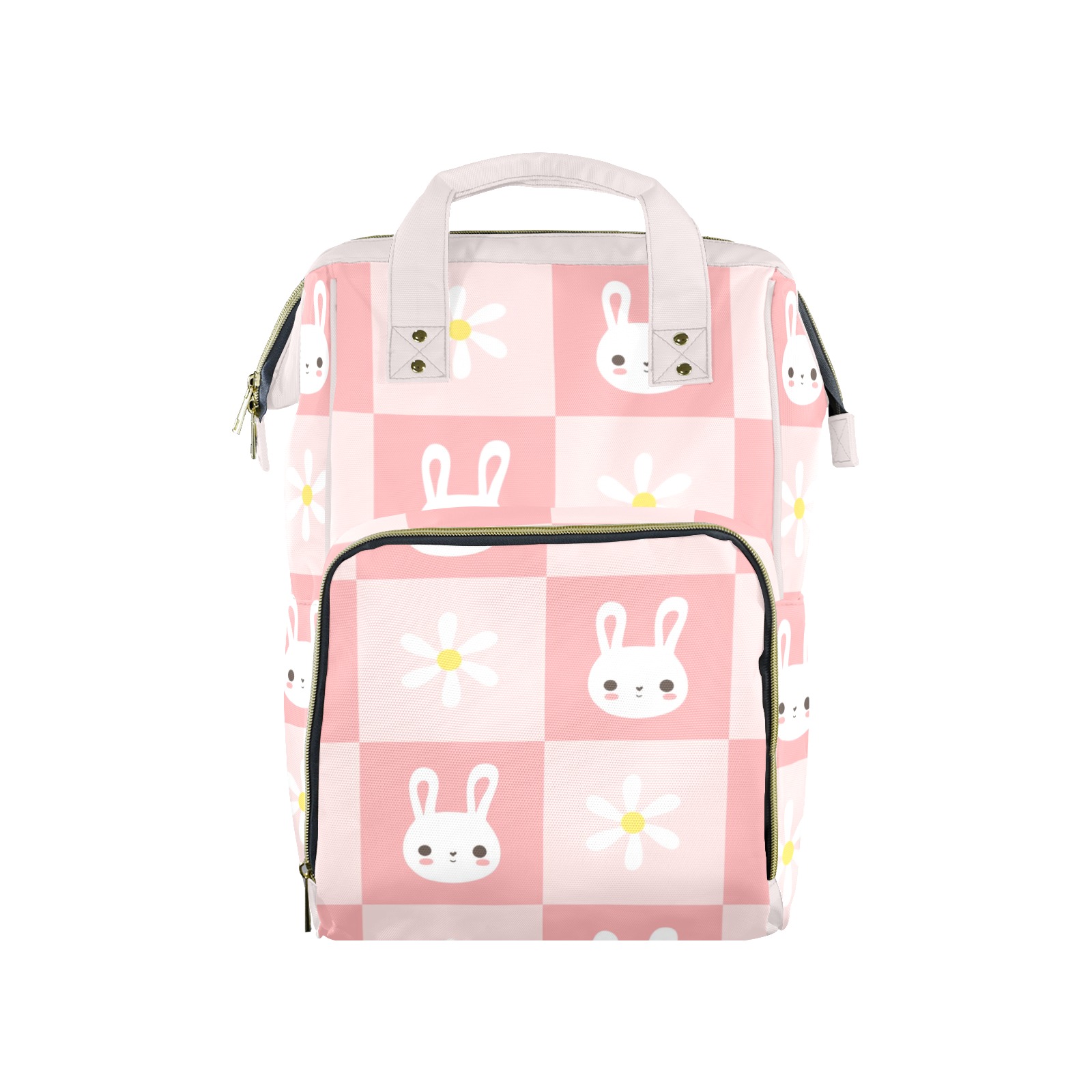 Monsteria Print Multi-Function Diaper Backpack/Diaper Bag (Model 1688)