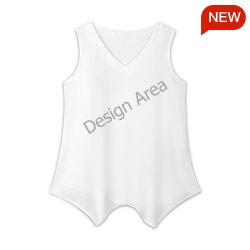 Women's Linen V-neck Tank Top