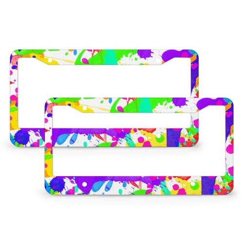 License Plate Frame (4 Round Holes)