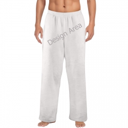 Men's Coral Fleece Pajama Trousers (Model L76)