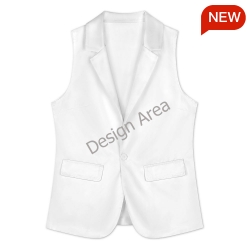 Women Sleeveless Blazer