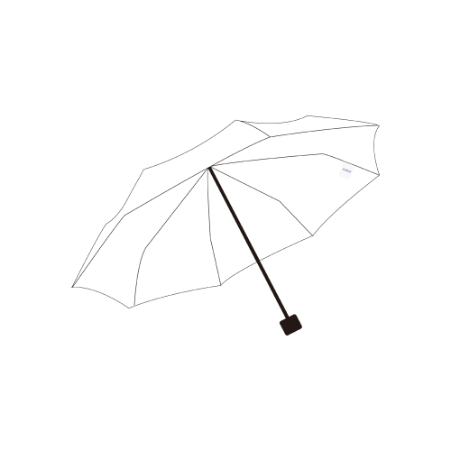 Private Brand Tag on Umbrella Ribs (3cm X 4cm)
