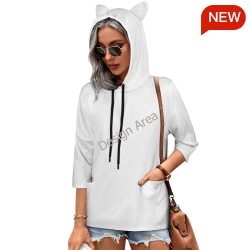 Women's 3/4-Sleeve Hoodie